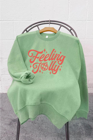 Feeling Jolly Sweatshirt - Livie James Boutique