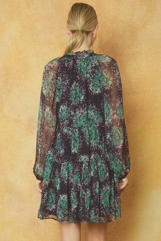 Forest Tiered Dress - Livie James Boutique