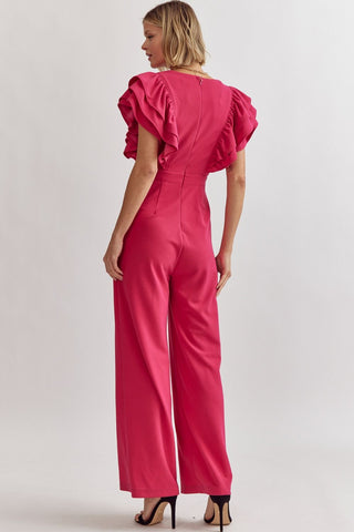 Hotter Than Pink Jumpsuit - Livie James BoutiqueJumpsuit