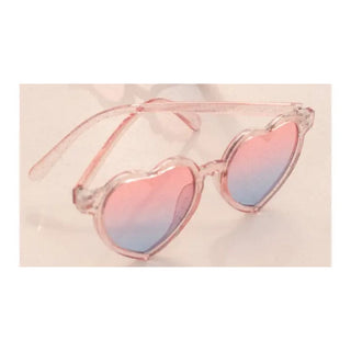 Kids Pink Glitter Heart Sunglasses - Livie James BoutiqueSunglasses