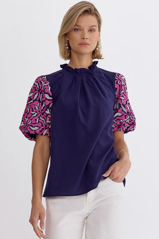 Pink on My Sleeves Top - Livie James Boutiqueshirt