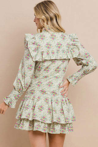 Pretty in Bows Long Sleeve Dress - Livie James Boutiquedress