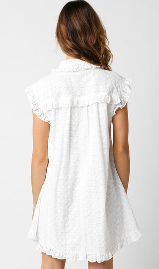 Summer Eyelet Dress - Livie James Boutiquedress