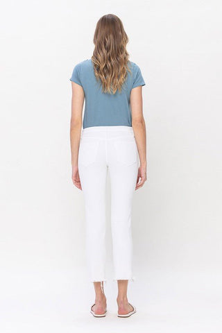 Summer Mid Rise Straight Jeans - Livie James BoutiqueJeans