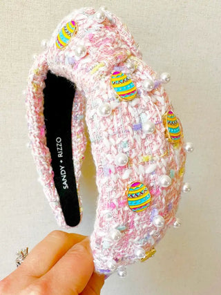 Tweed Easter Headband - Livie James Boutique