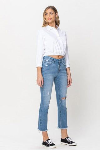 Victoria High Rise Kick Flare Jeans - Livie James BoutiqueJeans