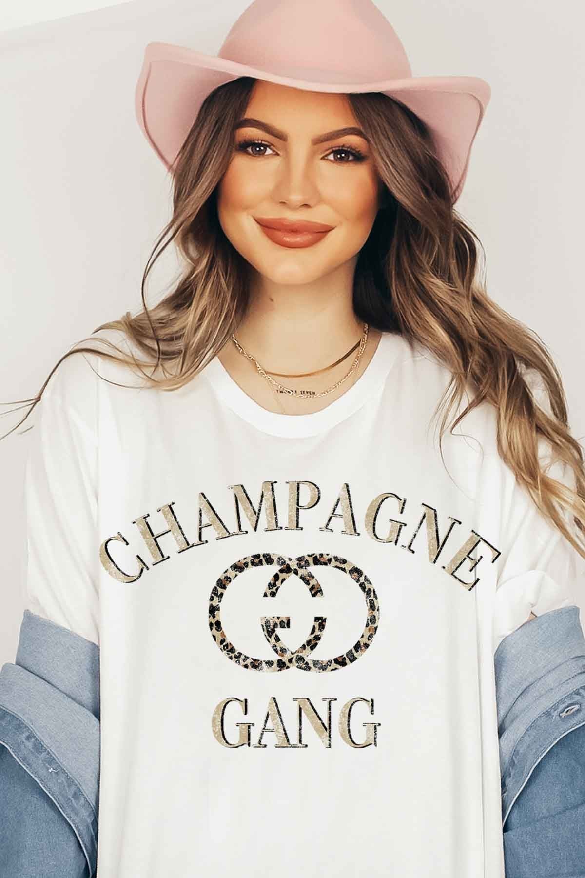 Champagne Gang Graphic Tee
